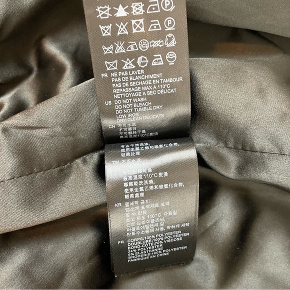 Sandro Black Love Karma Embroidered Bomber Jacket - Picture 12 of 16